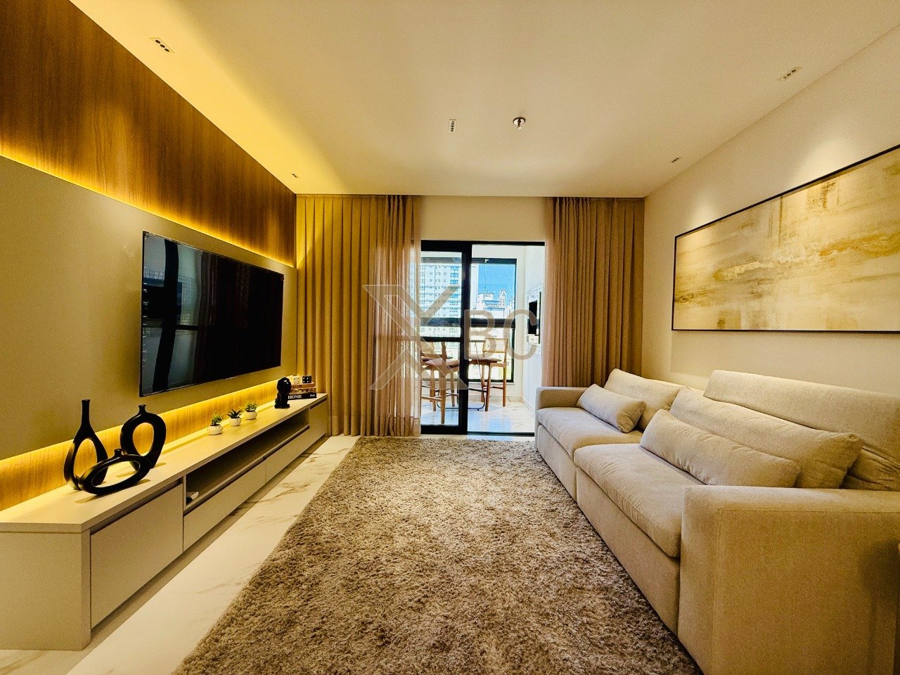 Edifício Paganini Tower - Apartamento mobiliado com 2 suítes e lazer completo no Centro de Balneário Camboriú