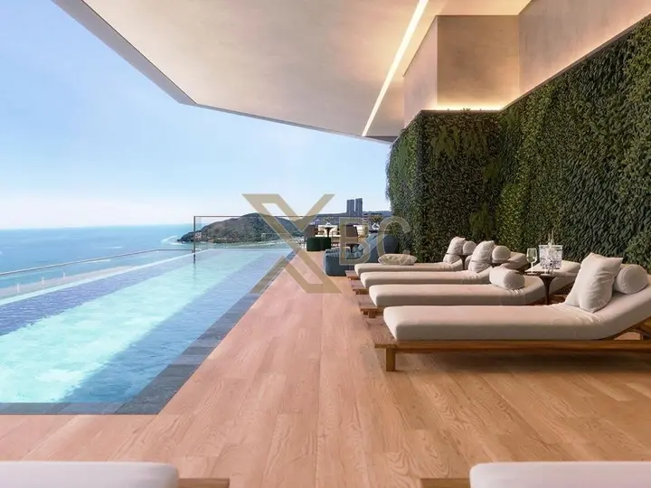 Harmony Ocean Front - Penthouse frente mar com 6 suítes e 6 vagas na Avenida Atlântica em Balneário Camboriú