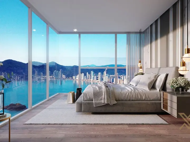 Boreal Tower FG - Apartamento frente mar com vista panorâmica em Balneário Camboriú