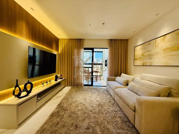 Edifício Paganini Tower - Apartamento mobiliado com 2 suítes e lazer completo no Centro de Balneário Camboriú
