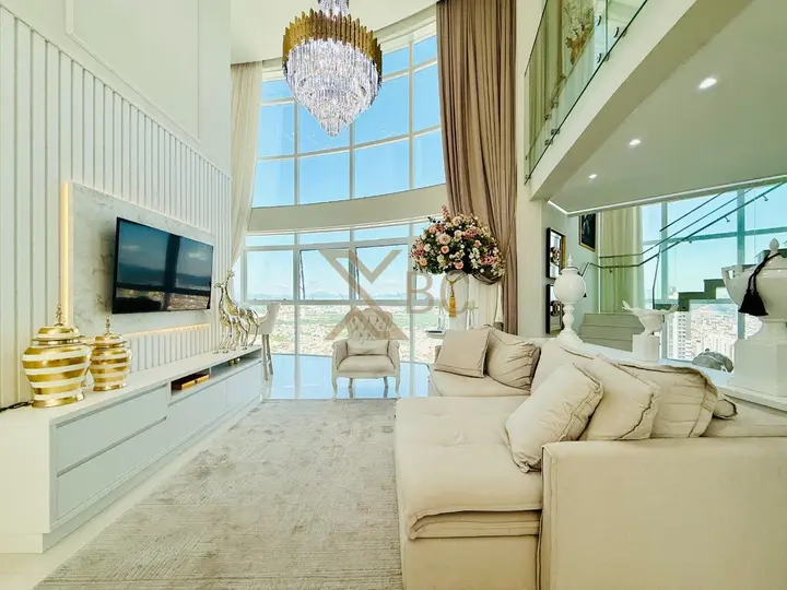 Magnifique Tower - Apartamento duplex com 4 suítes e vista mar no Centro de Balneário Camboriú