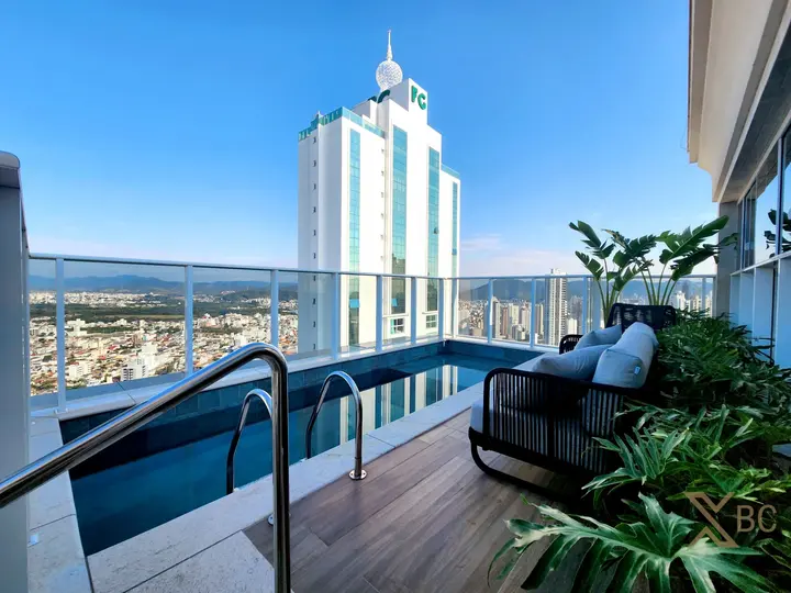 Hamptons Village - Barra Sul | Cobertura Duplex com Piscina Privativa e Vista Mar em Balneário Camboriú