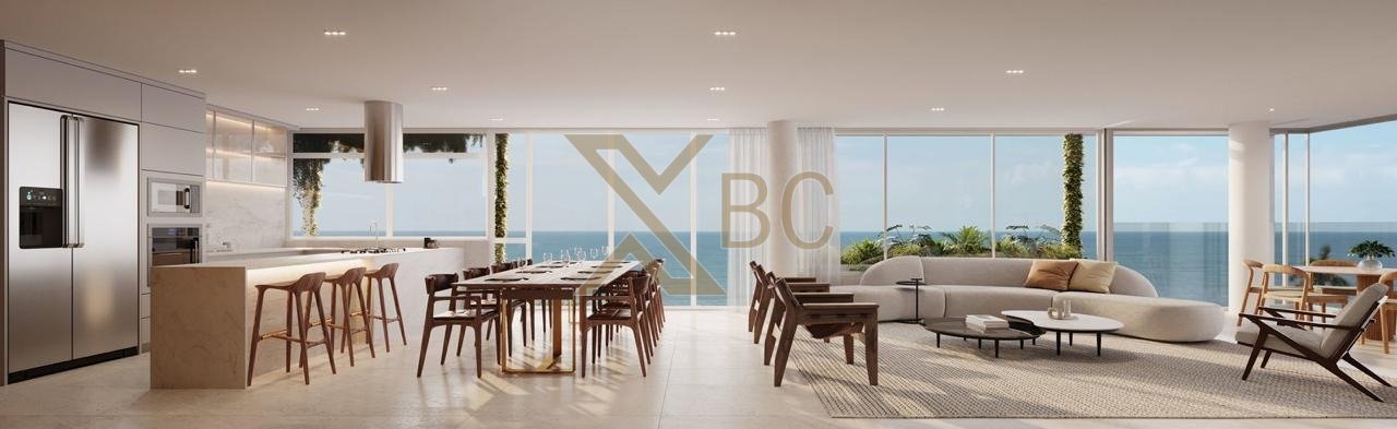 Vero Praia Brava - Apartamentos com 4 suítes na quadra mar em Itajaí
