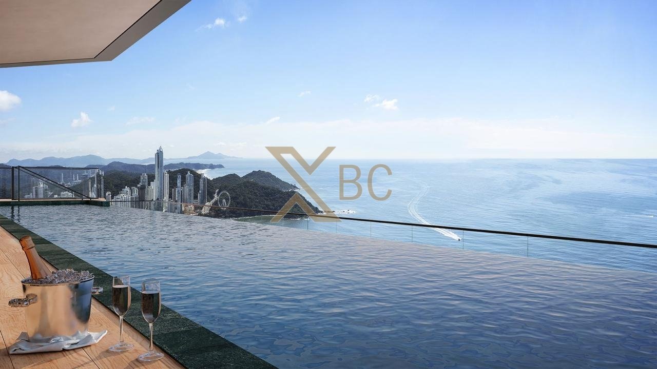 Harmony Ocean Front - Penthouse frente mar com 6 suítes e 6 vagas na Avenida Atlântica em Balneário Camboriú