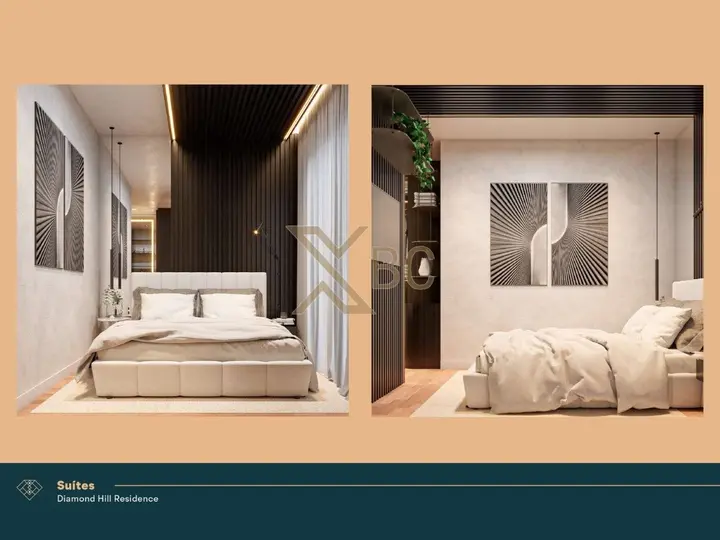 Diamond Hill Residence - Apartamento com 2 suítes em Porto Belo/SC