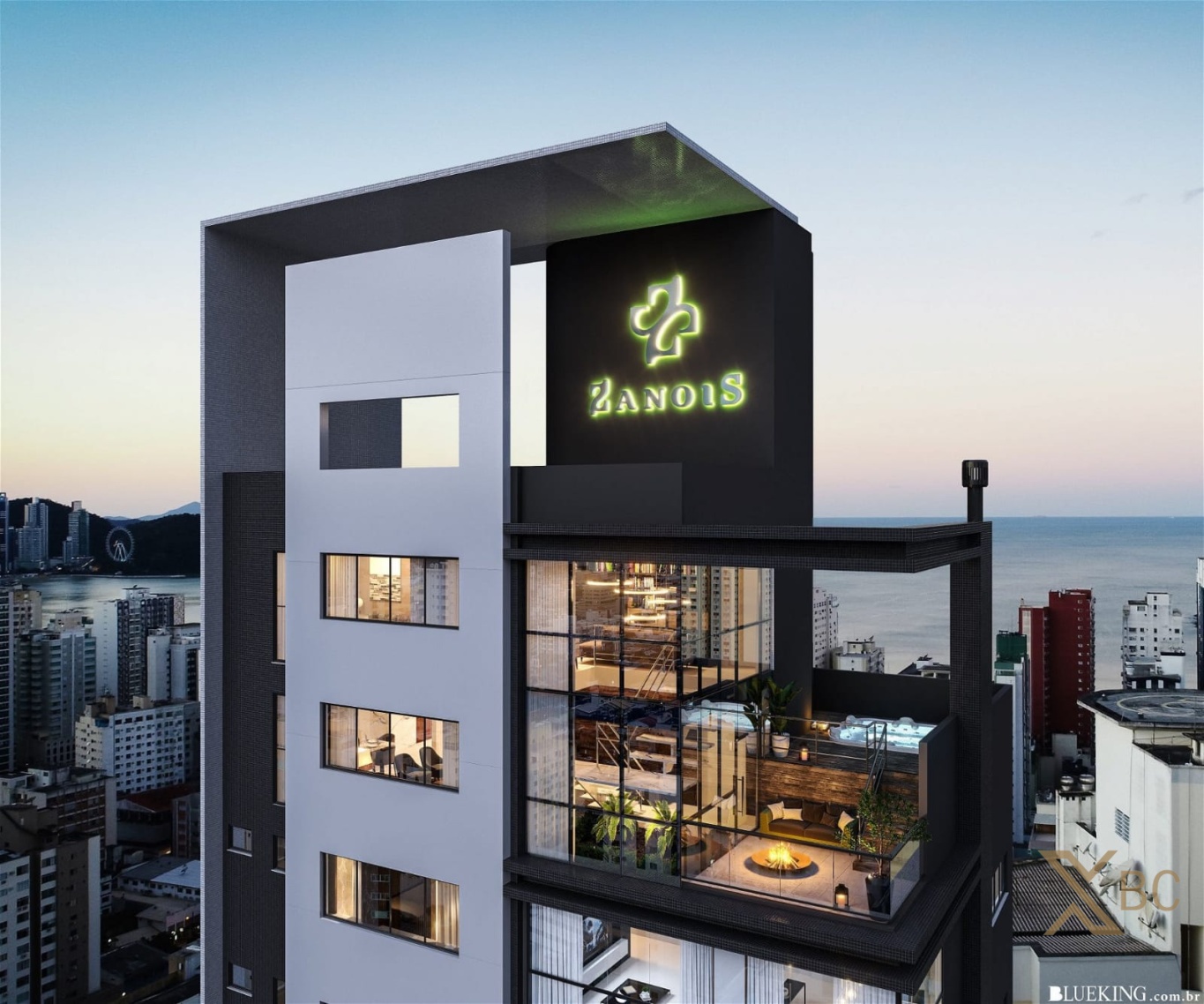 Edifício Bonne Vie - Apartamento em Construção à Venda no Centro de Balneário Camboriú