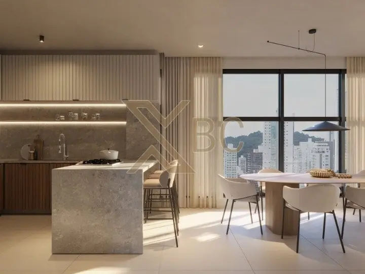 Bella Carolina Residence - Apartamento com 3 suítes no Centro de Balneário Camboriú