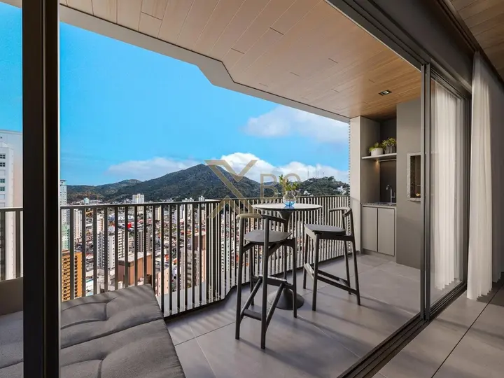 Marina Bay - Apartamento com 3 suítes e sacada panorâmica