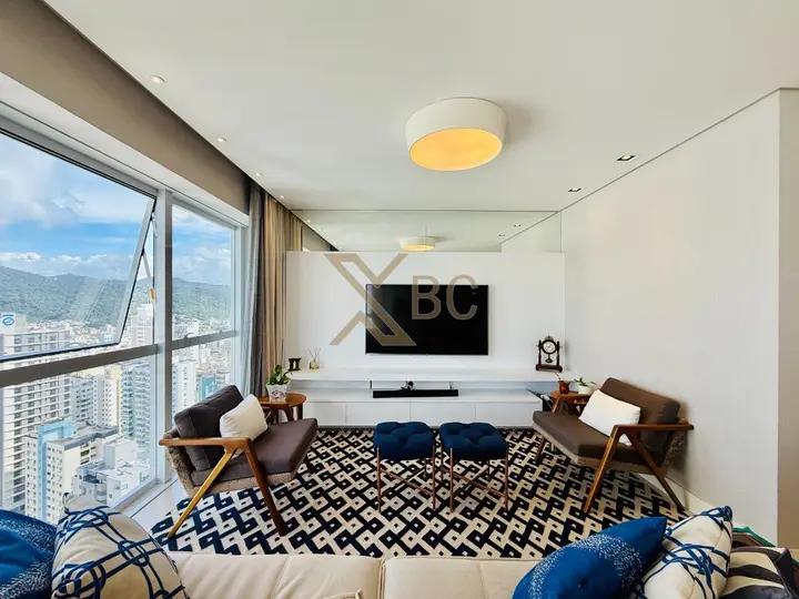 Acqualina Residence Embraed - Apartamento com 4 suítes, 168m² e alto padrão no Centro de Balneário Camboriú