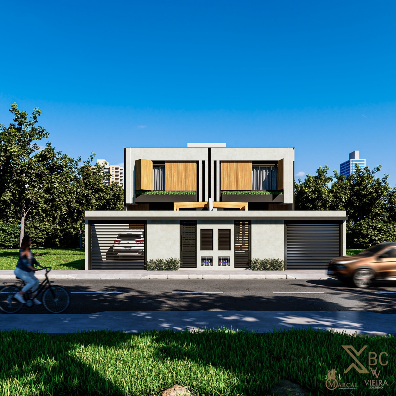 Casa alto padrão à venda com 03 suítes e 02 vagas de garagem em Camboriú.