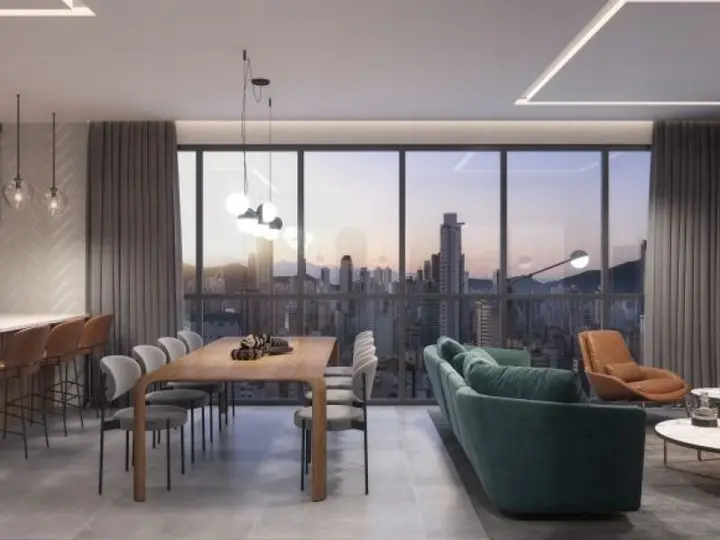 Apartamento em construção à venda com 03 suítes e 03 vagas de garagem no Centro em Balneário Camboriú.