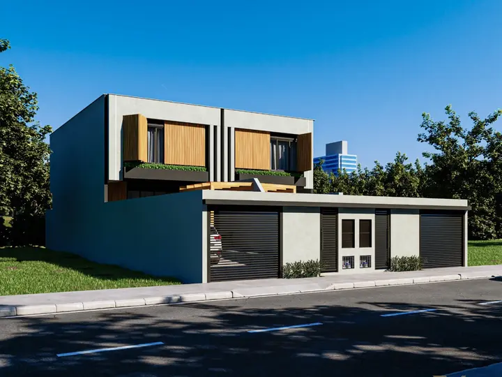 Casa alto padrão à venda com 03 suítes e 02 vagas de garagem em Camboriú.