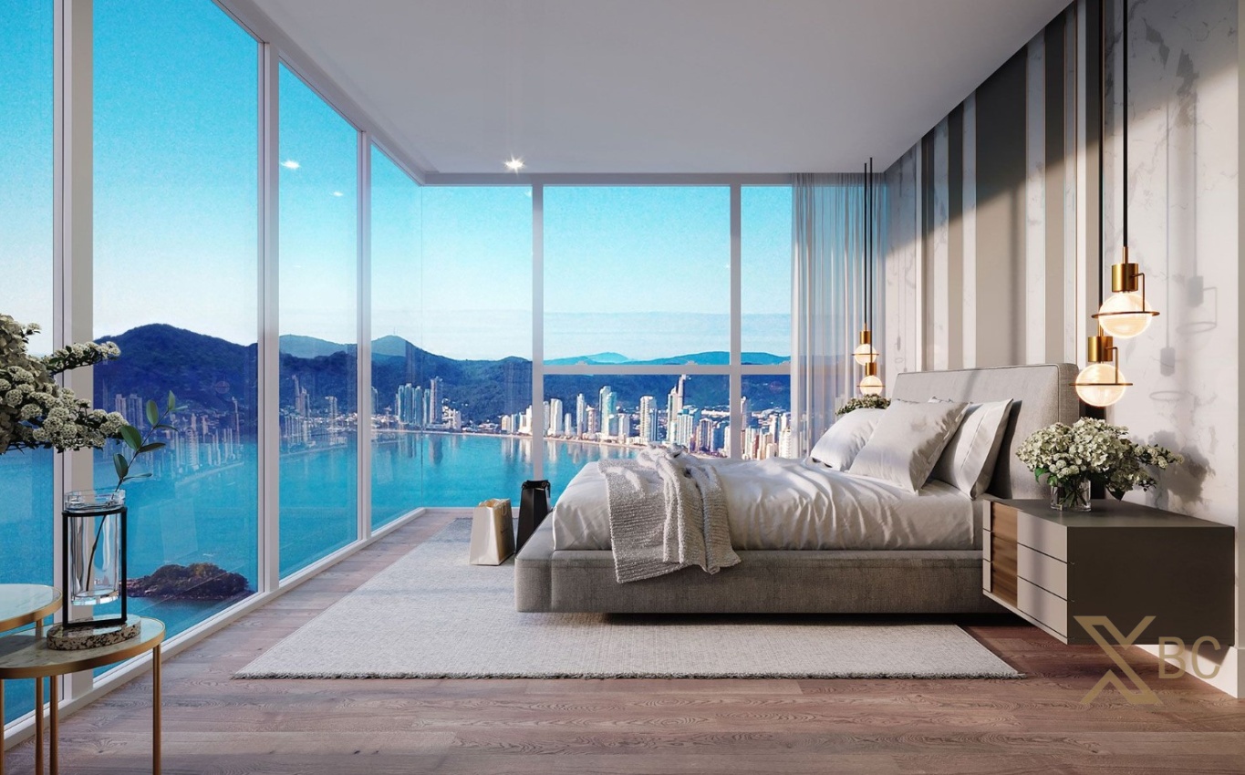 Boreal Tower FG - Apartamento frente mar com vista panorâmica em Balneário Camboriú