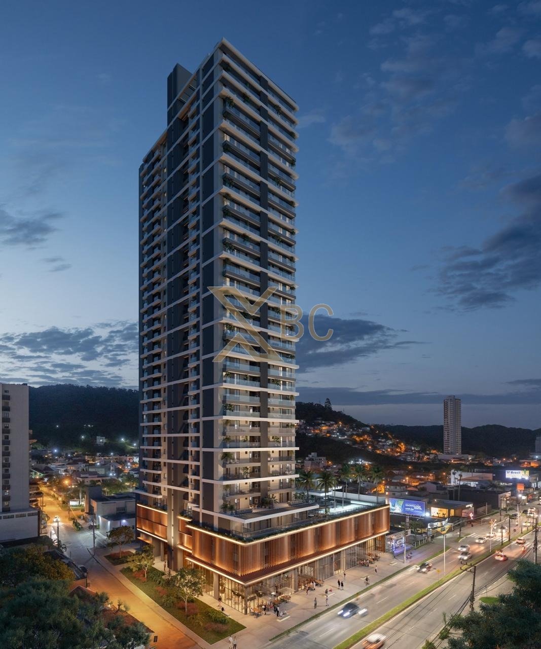 Habitah Praia Brava - Apartamento em Construção com 3 Dormitórios