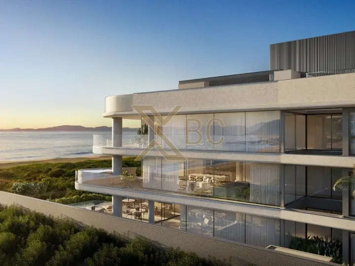 Ená Praia do Estaleiro - Apartamento exclusivo com 4 suítes e 396 m² frente mar