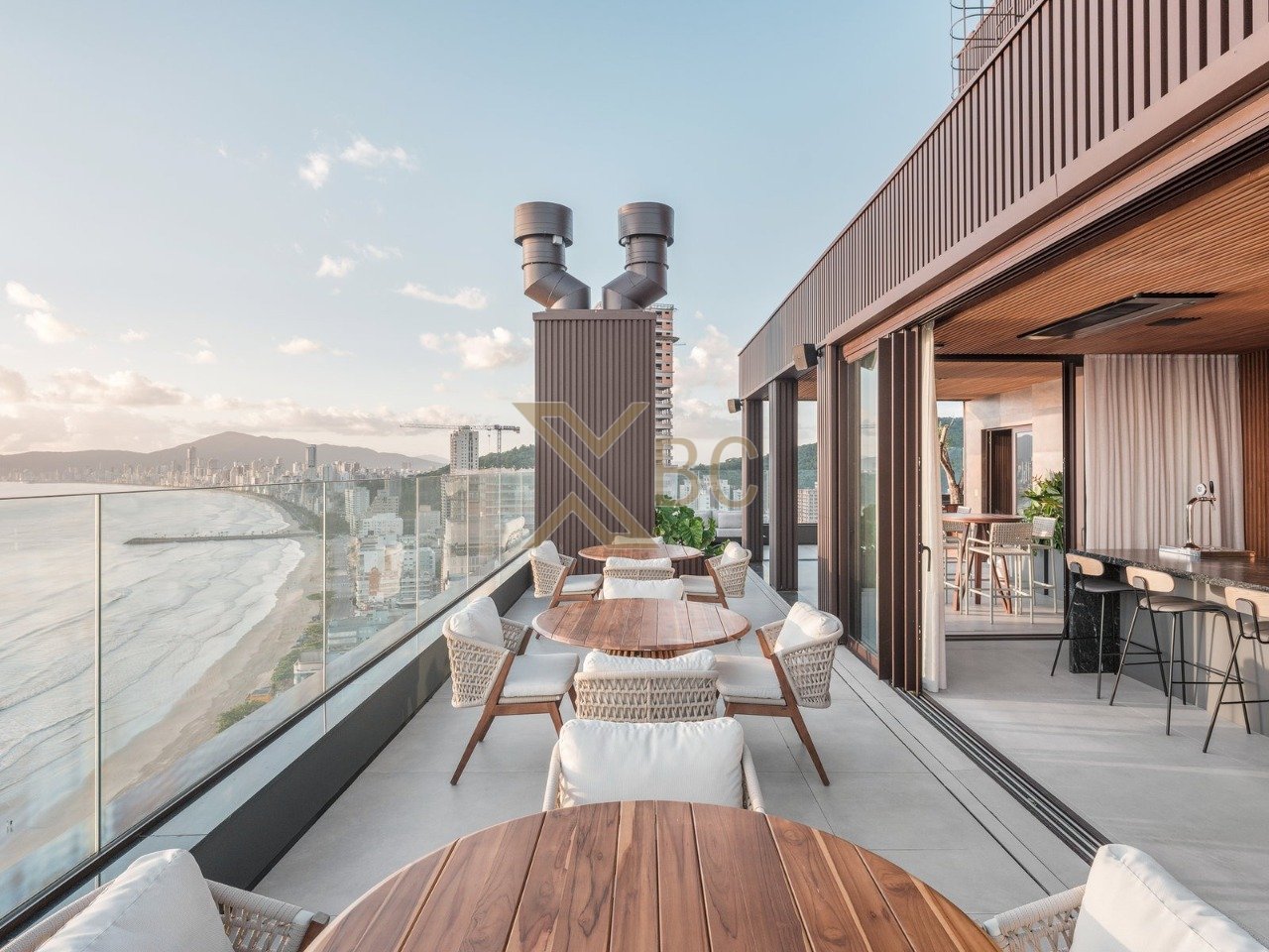 143 Mayfair - Apartamento frente mar de luxo em Itapema com 4 suítes e rooftop exclusivo