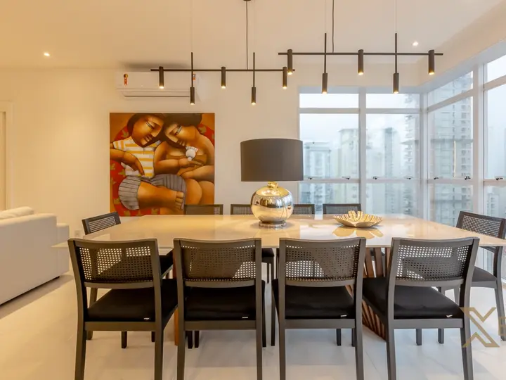Unique Tower - Centro | Apartamento Mobiliado com 3 Suítes e Vista Mar em Balneário Camboriú